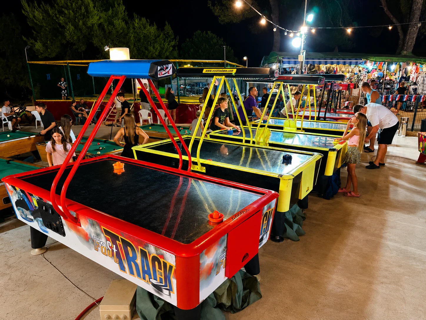 Tavolo da air hockey